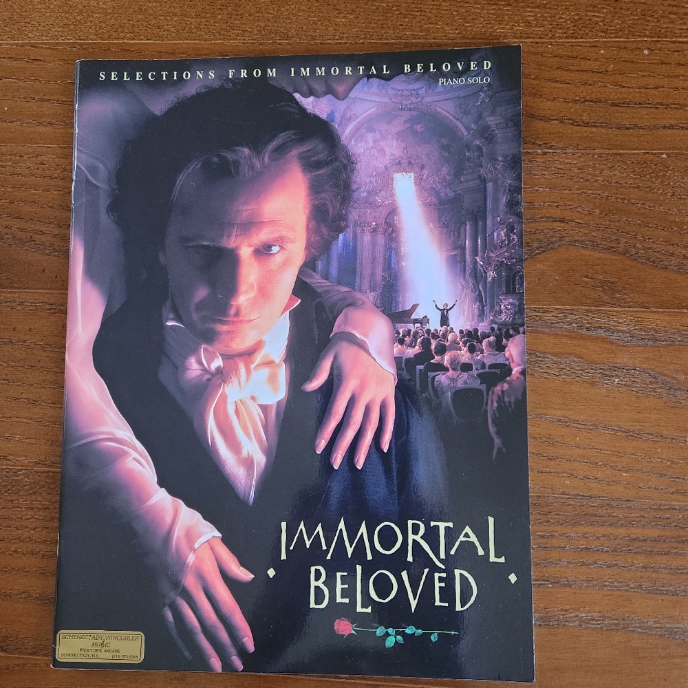 IMMORTAL BELOVED Sheetmusic Selections for the Piano